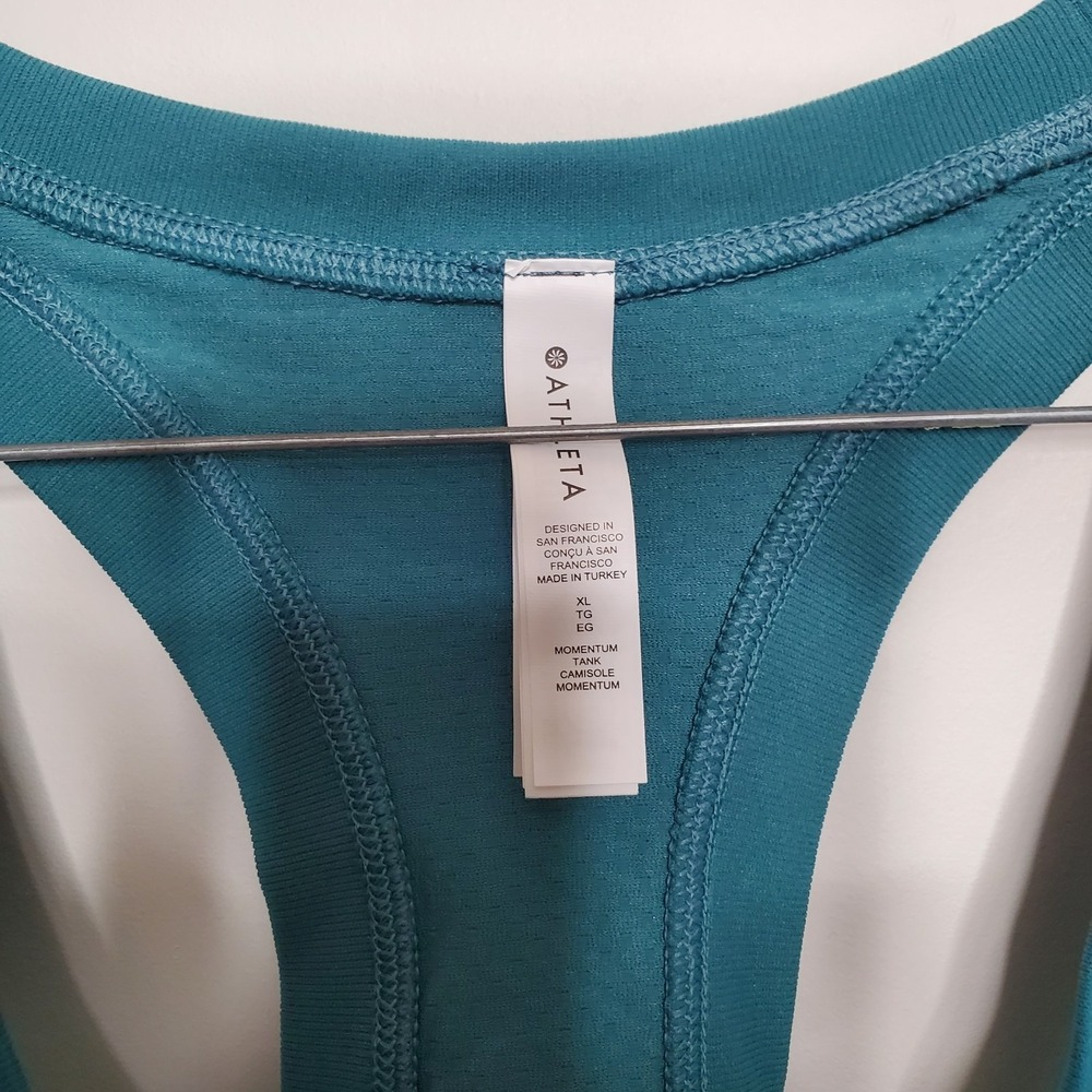 Athleta Women's Momentum Green Size XL Camisole Tank - Picture 4 of 8